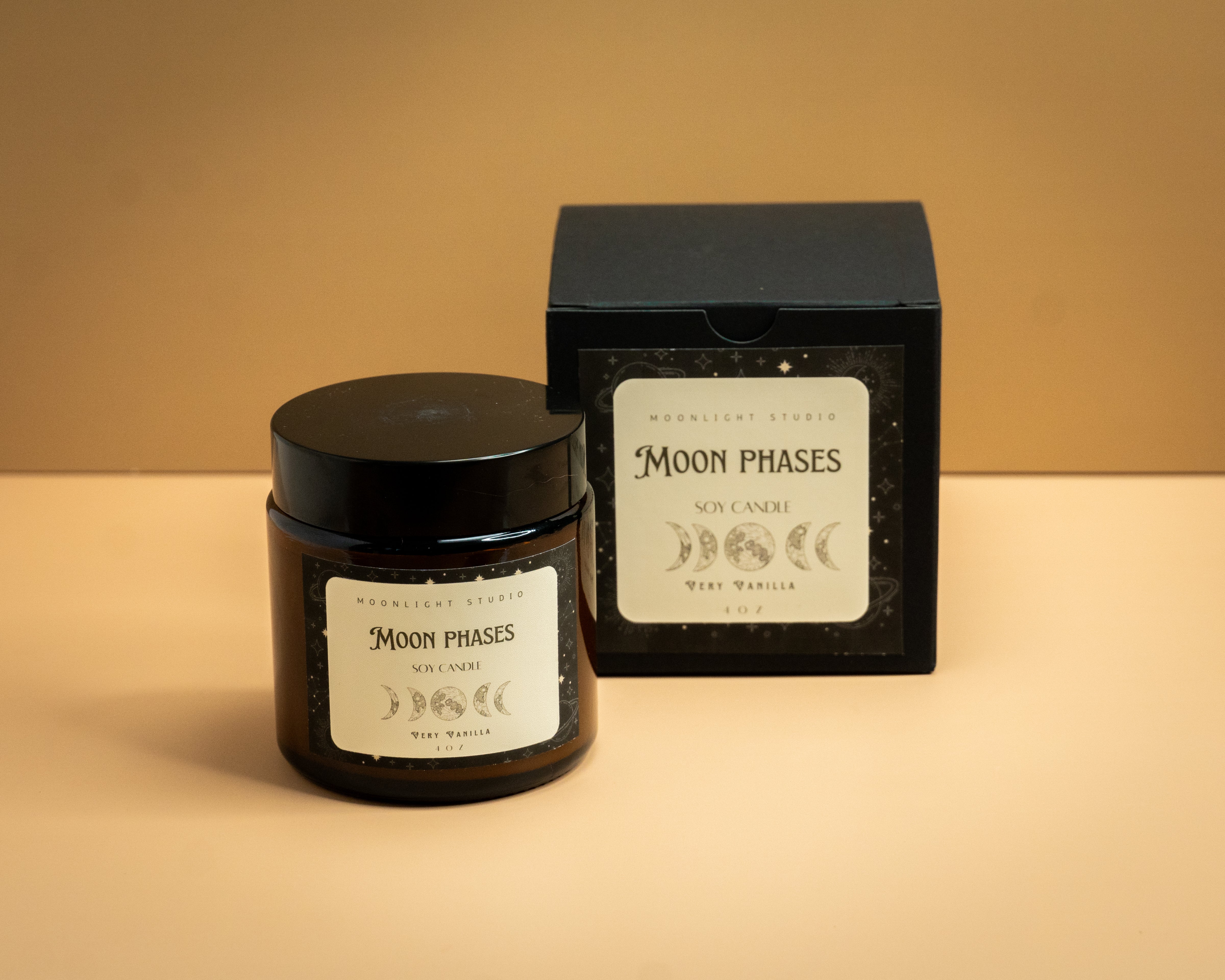 MOON PHASES SOY CANDLE